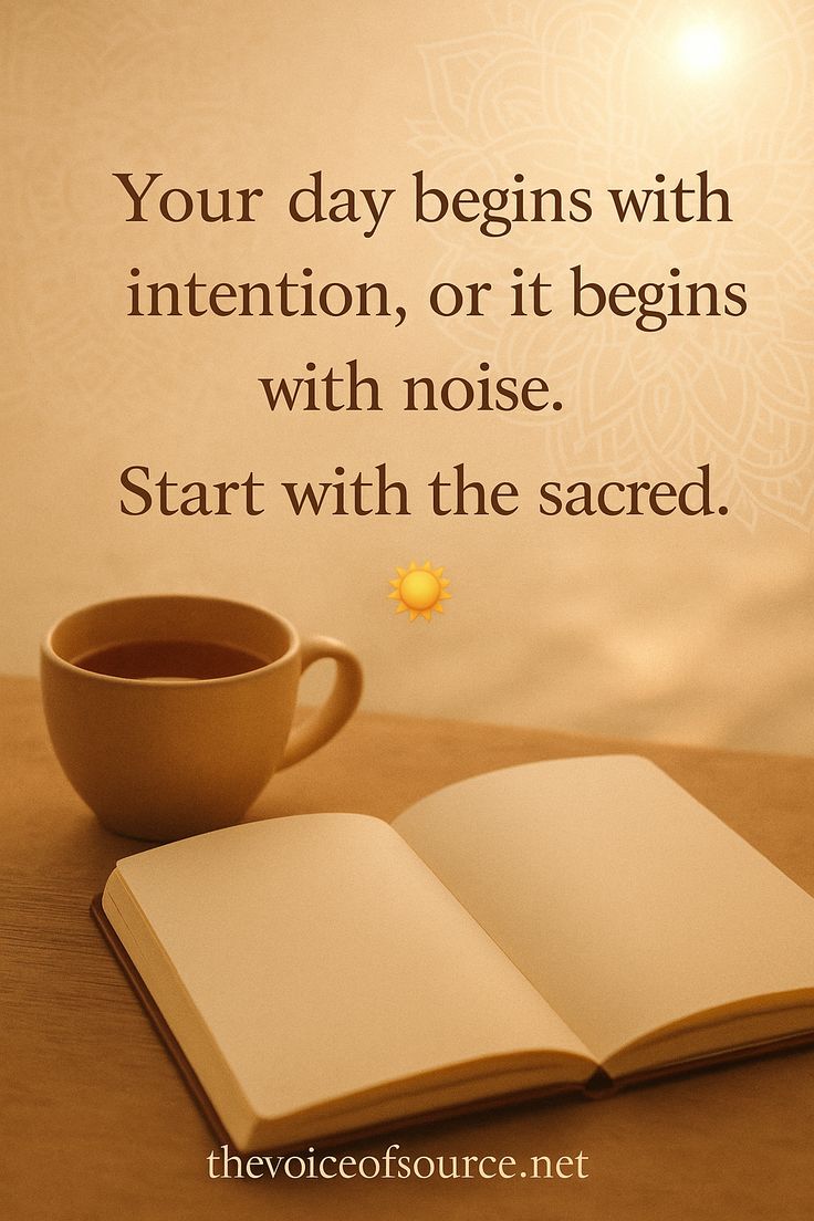 Sacred Mornings – Free Affirmation Guide